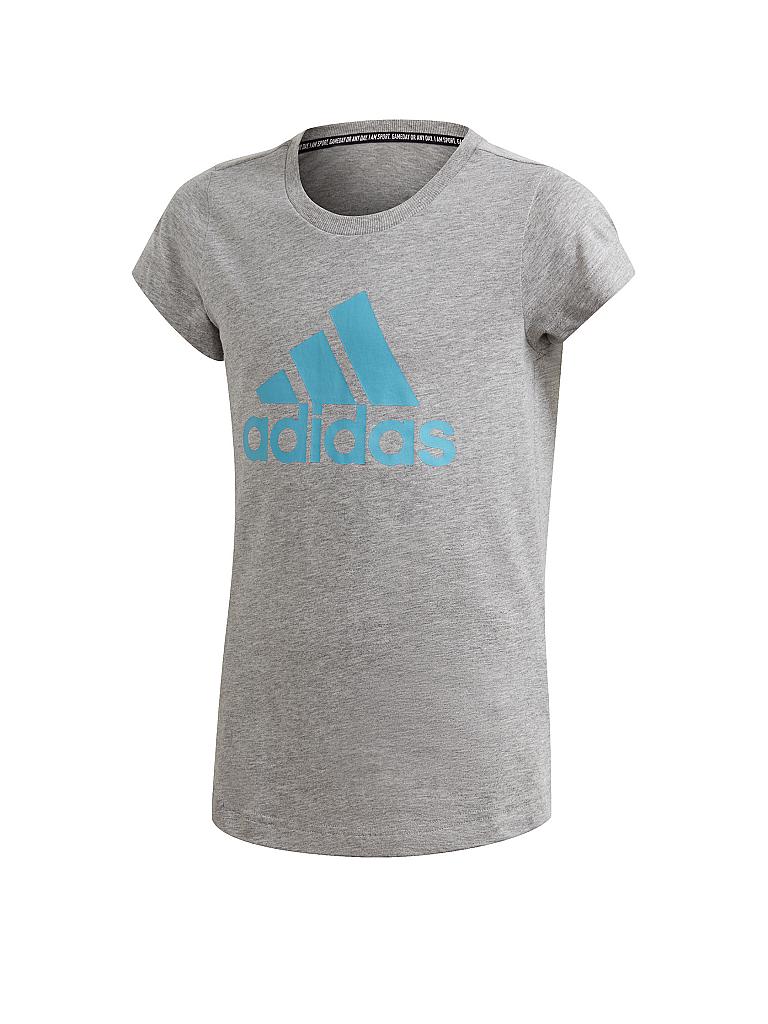 ADIDAS Mädchen Fitnessshirt Must Haves Badge of Sport grau | 128 ADIDAS Mädchen Shirt Must Haves Badge of Sport türkis | 128